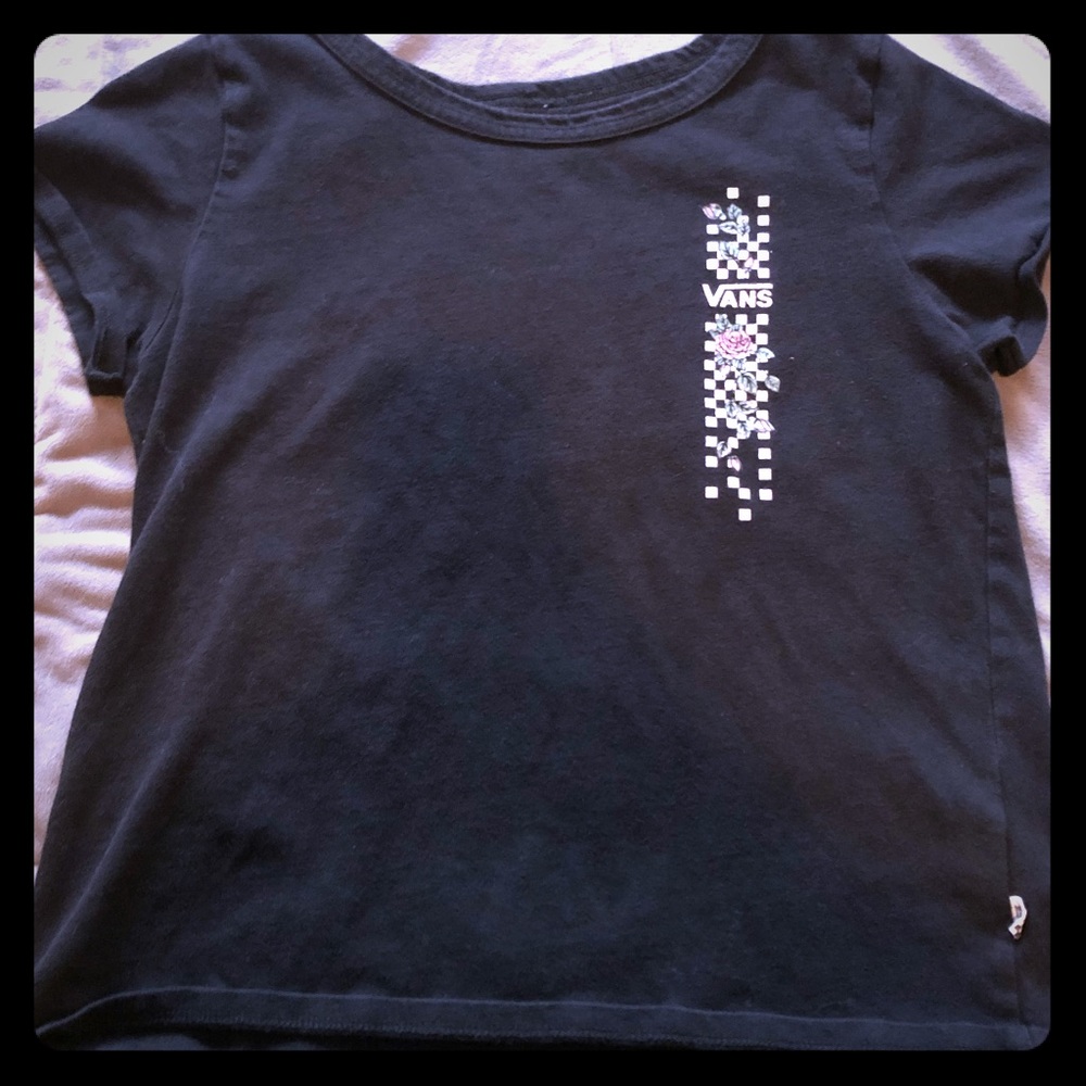 Black vans t-shirt